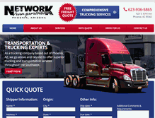 Tablet Screenshot of networktransllc.com